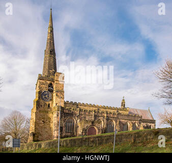 Winwick église paroissiale de St Oswald. Cheshire. 2013 Banque D'Images