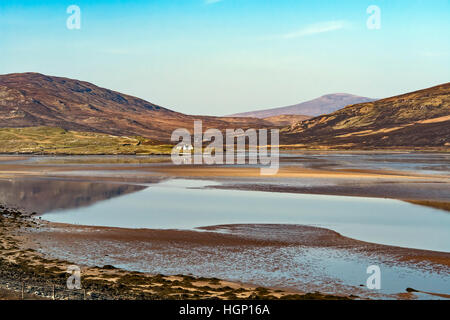 Tôt le matin, photo de Kyle of Durness à Sutherland en Écosse Banque D'Images