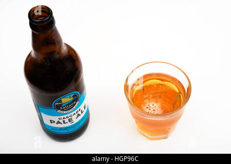 Saltaire Brewery Pale Ale Cascade Banque D'Images