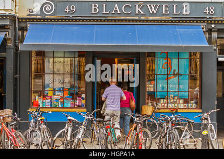Blackwells Bookshop Oxford UK Banque D'Images