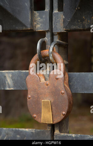 Fer à Repasser Four Oregon Société lock, George Rogers Park, Lake Oswego, Oregon Banque D'Images