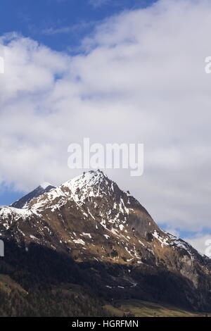 Dans les montagnes de ski à Kirchberg in Tirol, Autriche Banque D'Images