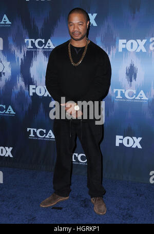 Pasadena, États-Unis. Jan 11, 2017. Xzibit. 2017 FOX TCA d'hiver tenue à l'hôtel Langham Huntington Hotel. © Birdie Thompson/AdMedia/ZUMA/Alamy Fil Live News Banque D'Images