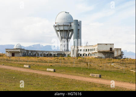 Observatoire astronomique de Tien Shan, Ile-Alatau Parc National, Assy Plateau, Almaty, Kazakhstan, en Asie centrale Banque D'Images