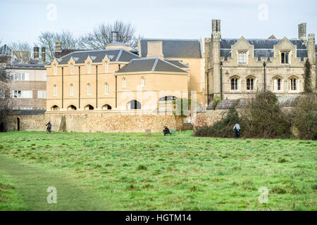 Peterhouse College, Université de Cambridge, en Angleterre. Banque D'Images