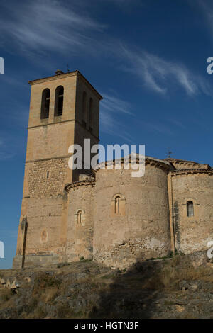 La Vera Cruz Church, Segovia, UNESCO World Heritage Site, Espagne Banque D'Images