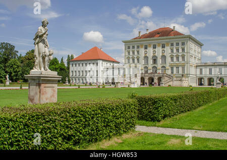 Le château de Nymphenburg, Upper Bavaria, Munich, Allemagne Banque D'Images