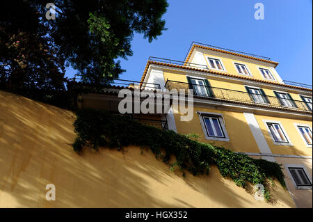 Rua Milagre de Santo Antonio, Alfama, Lisboa, Lisbonne, Portugal Banque D'Images