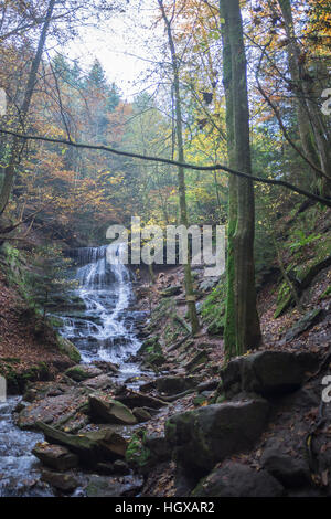 Horschbach chute, Rems-Murr Murrhardt, région, Bade-Wurtemberg, Allemagne, chute d'Hörschbach Banque D'Images