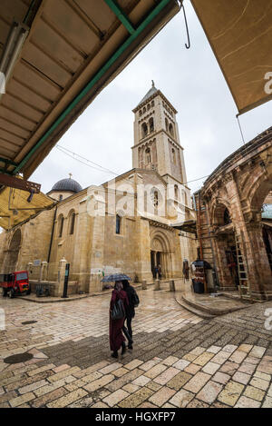 L'église du Rédempteur, Jérusalem, Israël, Asie Banque D'Images