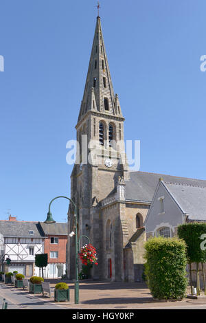 Eglise de Le Pouliguen en France Banque D'Images