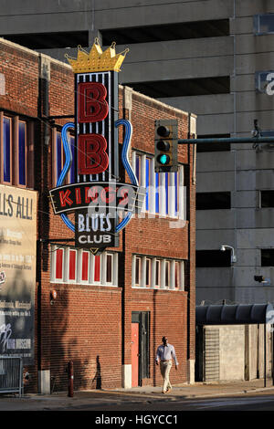 BB King's Blues Club, Beale Street, Memphis, Tennessee, États-Unis Banque D'Images