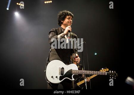 Assago, Milan, Italie. 14 janvier 2017. Green Day en concert à Mediolanum Forum Crédit : Roberto Finizio/ Alamy Live News Banque D'Images