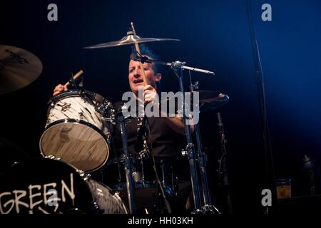 Assago, Milan, Italie. 14 janvier 2017. Green Day en concert à Mediolanum Forum Crédit : Roberto Finizio/ Alamy Live News Banque D'Images