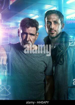 2049 Blade Runner est un film américain de science-fiction réalisé par Denis Villeneuve et produit par Ridley Scott, écrit par Hampton Fancher et Michael Green. Il s'agit de la suite de Blade Runner et voit Harrison Ford reprise son rôle de Rick Deckard. Aux côtés de Ford, il sera également un ensemble star cast dont Ryan Gosling, Robin Wright, Dave Bautista, Sylvia Hoeks, Ana de Armas, Carla Juri, David Dastmalchian, Barkhad Abdi, Lennie James et Jared Leto. Cette photo est pour un usage éditorial uniquement et est l'auteur de la société film et/ou le photographe attribué par le film ou pro Banque D'Images