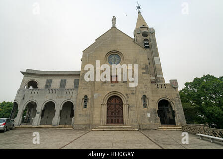 Chapelle Notre Dame de Penha Macau, Macao, Chine Banque D'Images