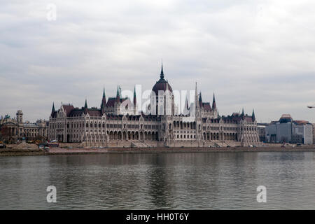 Bâtiment du Parlement européen sur le Danube, Budapest, Hongrie Banque D'Images
