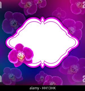 Belle vintage frame Illustration de Vecteur