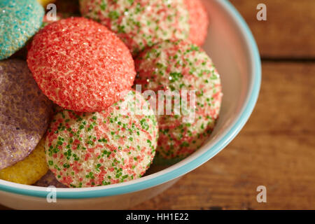 Les Cookies de Noël morave, parfois appelé 'Cookies' Lepp de New York, USA Banque D'Images