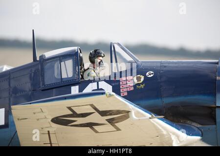 Grumman F6F Hellcat Banque D'Images