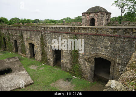 10 juin 2016, Colon, Panama : les ruines du fort San Lorenzo un site du patrimoine mondial Banque D'Images