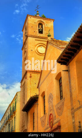 Église de Santiago Apostol à Malaga, Espagne Banque D'Images