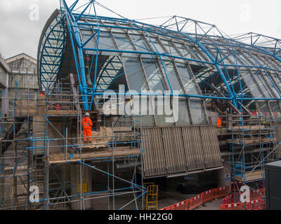 Londres, gare de Waterloo : Investissement de plus de £800m pour améliorer la Grande-Bretagne la gare la plus achalandée du Banque D'Images