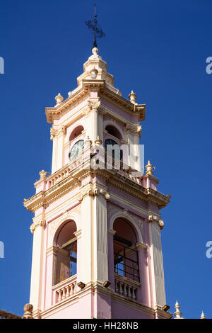 Beffroi de cathédrale de Salta (Argentine) Banque D'Images