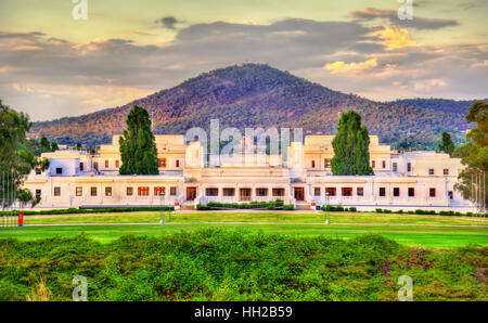 Old Parliament House, a servi de 1927 à 1988. Canberra, Australie Banque D'Images