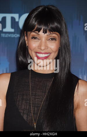 Pasadena, Californie. Jan 11, 2017. PASADENA, CA - le 11 janvier : L'actrice Tamara Taylor assiste à l'hiver 2017 TCA Tour - FOX All-Star party au Langham Huntington Hotel le 11 janvier 2017 à Pasadena, en Californie. Utilisation dans le monde entier | Credit : dpa/Alamy Live News Banque D'Images