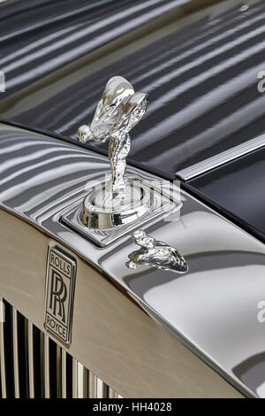 Spirit of Ecstasy, Rolls-Royce Motor Cars Banque D'Images