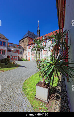 Ancien monastère Himmelkron, district de Kulmbach, Haute-Franconie, Bavière, Allemagne Banque D'Images