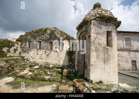 Le fort historique Jeronimo dans Panama Portobelo Banque D'Images