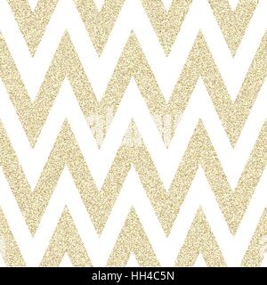 Motif de l'or en zigzag. Chevron classique modèle homogène. Conception vectorielle Illustration de Vecteur