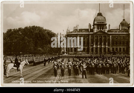 Trooping The Color, Horse Guards Parade, Londres Banque D'Images