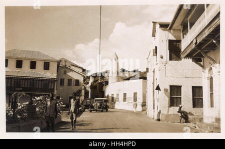 Vasco da Gama Street, Mombasa, Kenya, Afrique de l'est Banque D'Images