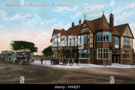 King's Head, Hagley Road, Birmingham, West Midlands Banque D'Images