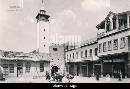 Bab Sharqi (porte du Soleil) à Damas, Syrie Banque D'Images