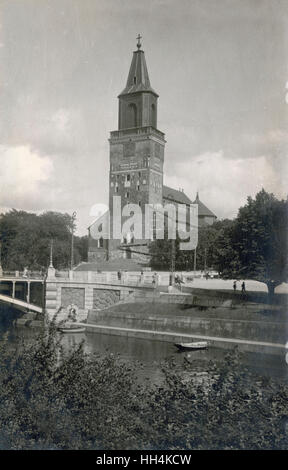 Cathédrale luthérienne de Turku (Abo), Finlande Banque D'Images