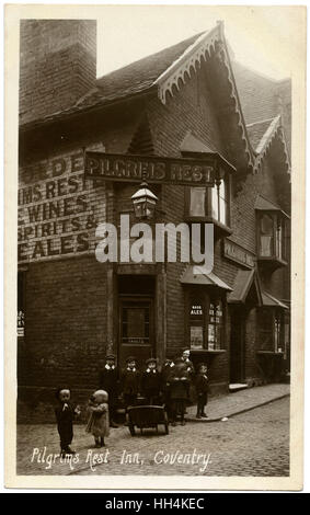 Coventry, Warwickshire, Angleterre - The Pilgrim's Rest Inn Banque D'Images