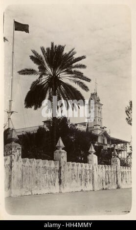 Palais des merveilles, ville de Stone, Zanzibar, Tanzanie Banque D'Images