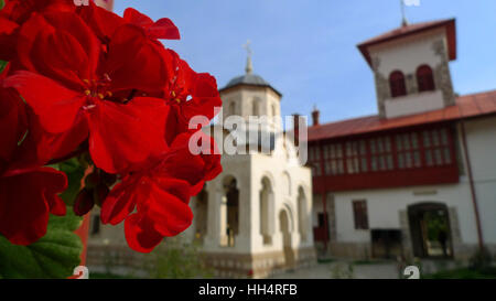 Monastère de Horezu, Roumanie Banque D'Images