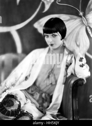 LOUISE Brooks (1906 - 1985) actrice américaine vers 1930 Banque D'Images