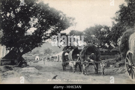 Station de colline Kodaikanal, Tamil Nadu, Inde Banque D'Images