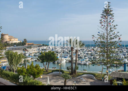 Marina De La Torre de la Horadada, sur la Costa Blanca en Espagne Banque D'Images