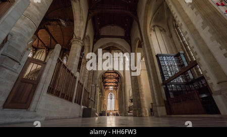 À l'intérieur de l'église Saint-Laurent, Rotterdam Banque D'Images