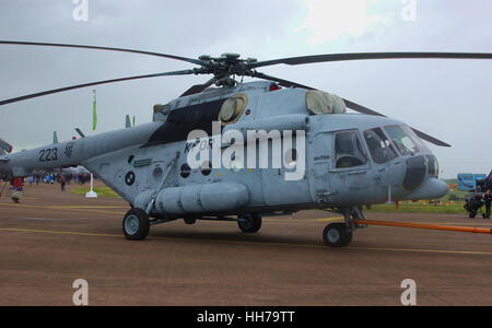 Le Croate Mi-171SH Banque D'Images