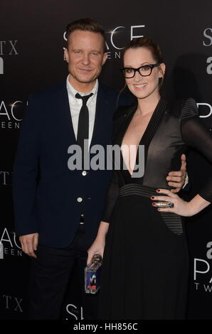 Hollywood, Californie, USA. 17 Jan, 2017. au Los Angeles premiere de 'l'espace entre nous" à l'ArcLight Hollywood le 17 janvier 2017 à Hollywood, Californie. Crédit : David Edwards/media/Alamy Punch Live News Banque D'Images