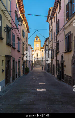 Vitorchiano (Italie) - un charmant village médiéval au coeur de la Tuscia, province de Viterbe, Latium Banque D'Images