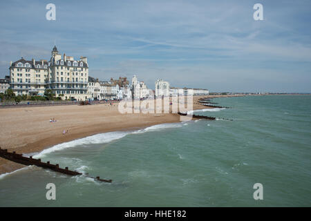 De la jetée d'Eastbourne, East Sussex, UK Banque D'Images